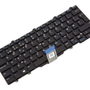 Dell Latitude E5450 E5470 5480 5490 klaviatuur NOR VW6J9