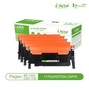 Tooner i-Aicon HP W2073A / HP 117A magenta, analoog