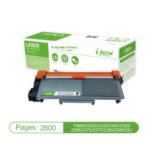 Tooner i-Aicon Brother TN-660, must, analoog